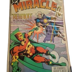 DC Comics Mister Miracle 'Reunion' Cover with Red and Green